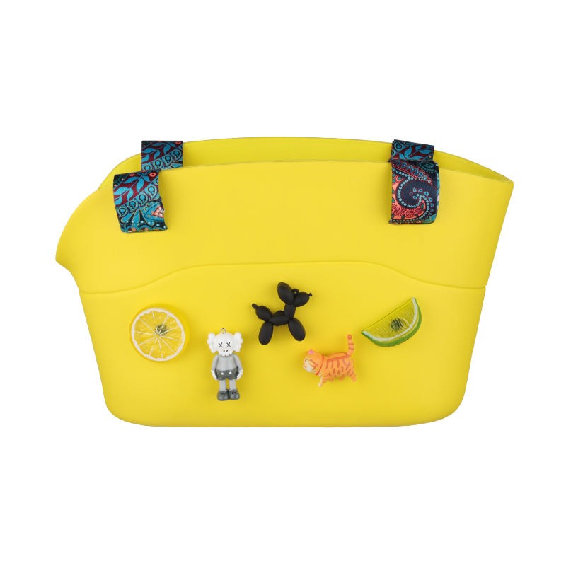 Diseño de moda EVA Soft Touch Venta al por mayor Lavable Maquillaje Gran capacidad Conjuntos de bolsos de playa de alta calidad Bolso de mano para mujer Bolso de playa para mascotas